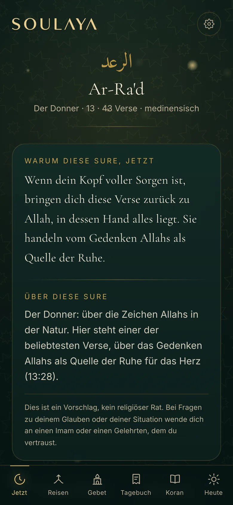 Verse für das, was du gerade fühlst