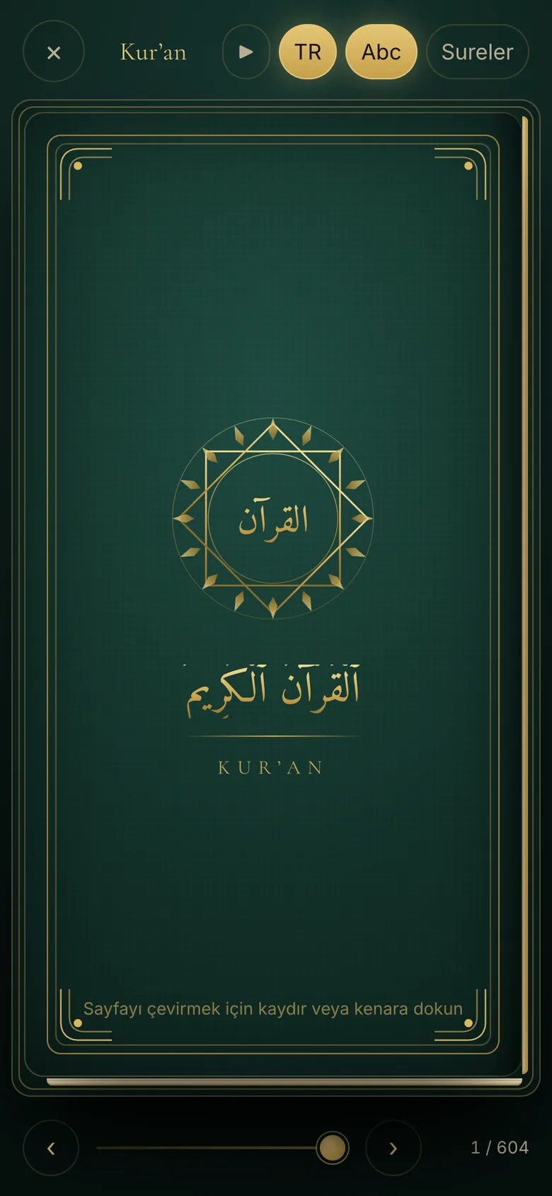Kur’an’ı gerçek bir mushaf gibi çevir
